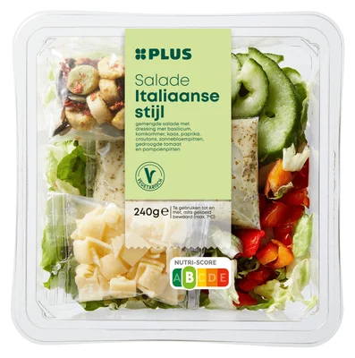 PLUS Salade Italiaanse stijl Bakje 240 g