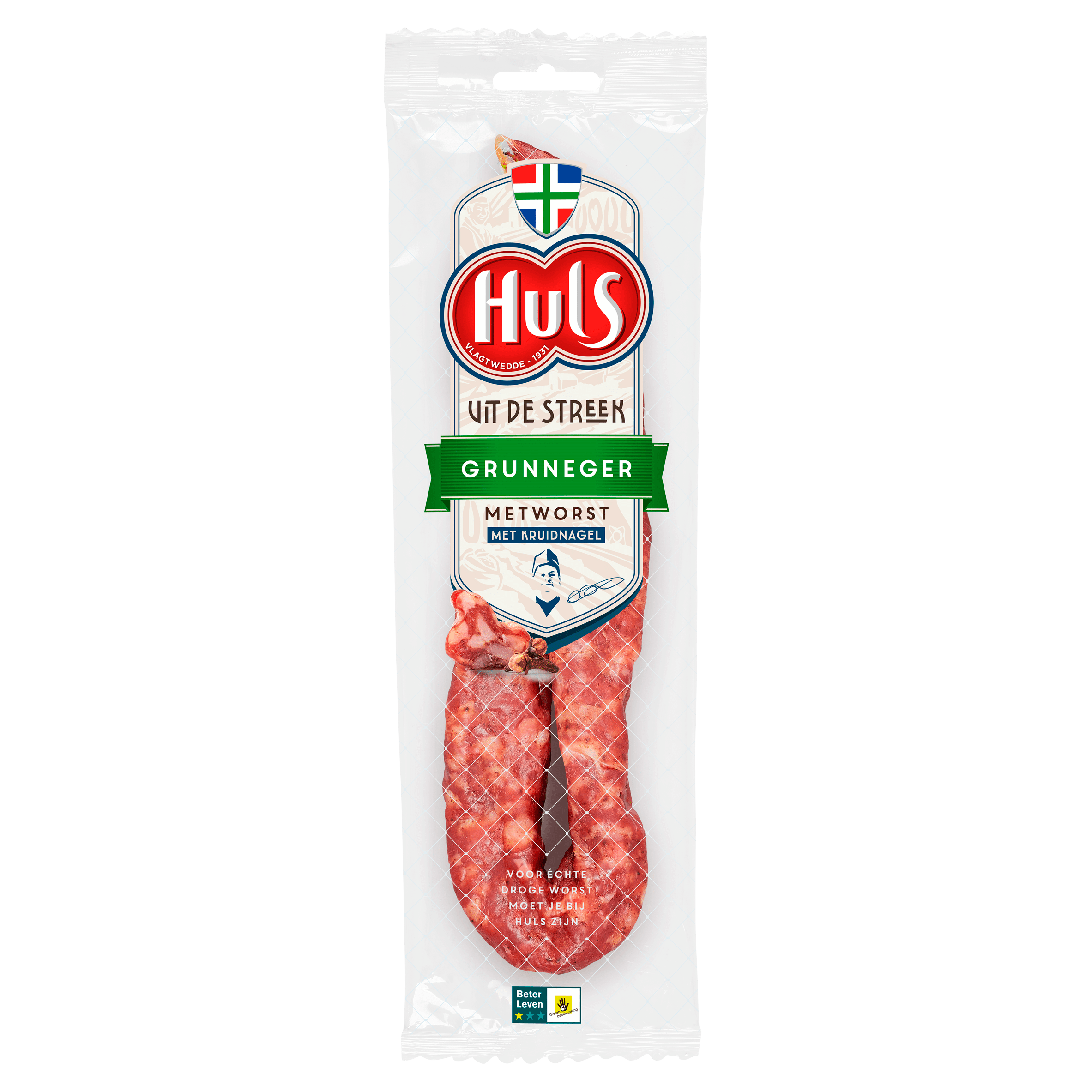 Huls Groninger metworst Zakje 150 g