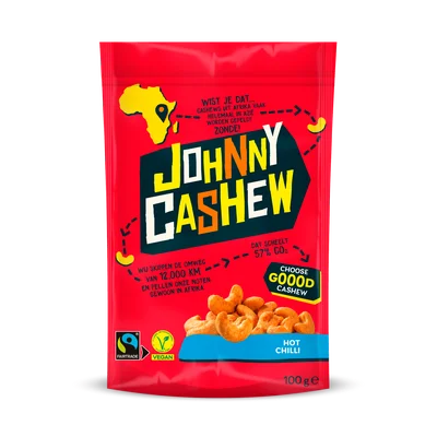 Johnny Cashew Hot Chili 100g Stazak 100 g