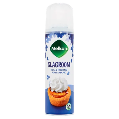 Melkan Slagroom in spuitbus Spuitbus 250 g