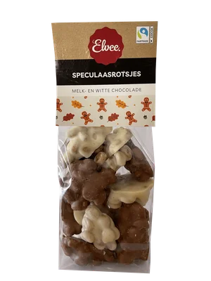 Elvee Speculaasrotjes FT Zak 150 g