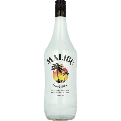 Malibu Malibu rum white Fles 1000 ml