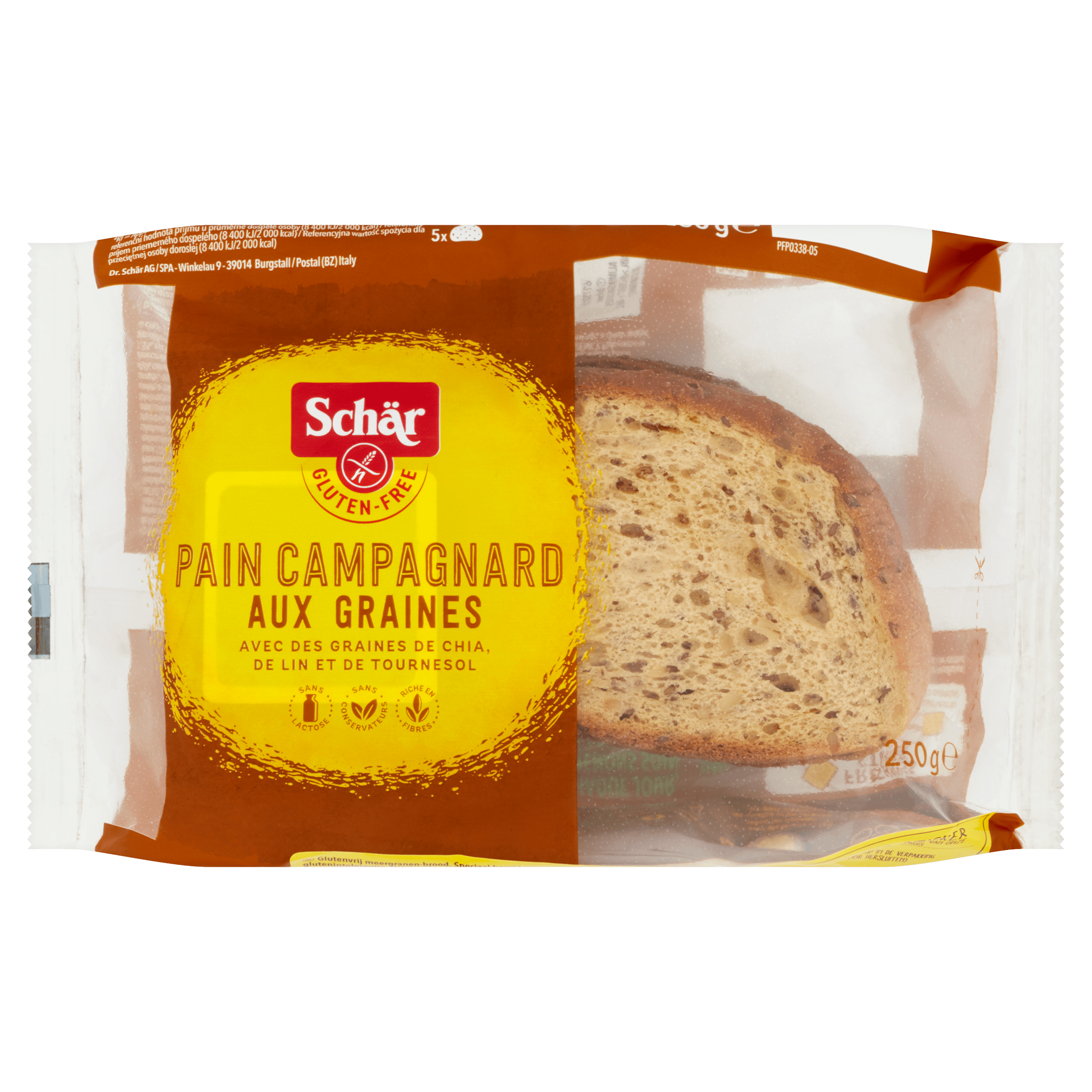 Schär LANDBROT MEHRKORN 250g M Stazak 250 g