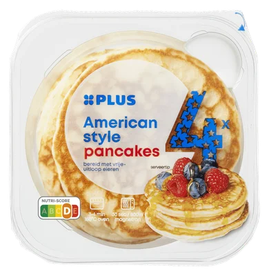 PLUS American pancakes Kuipje 160 g