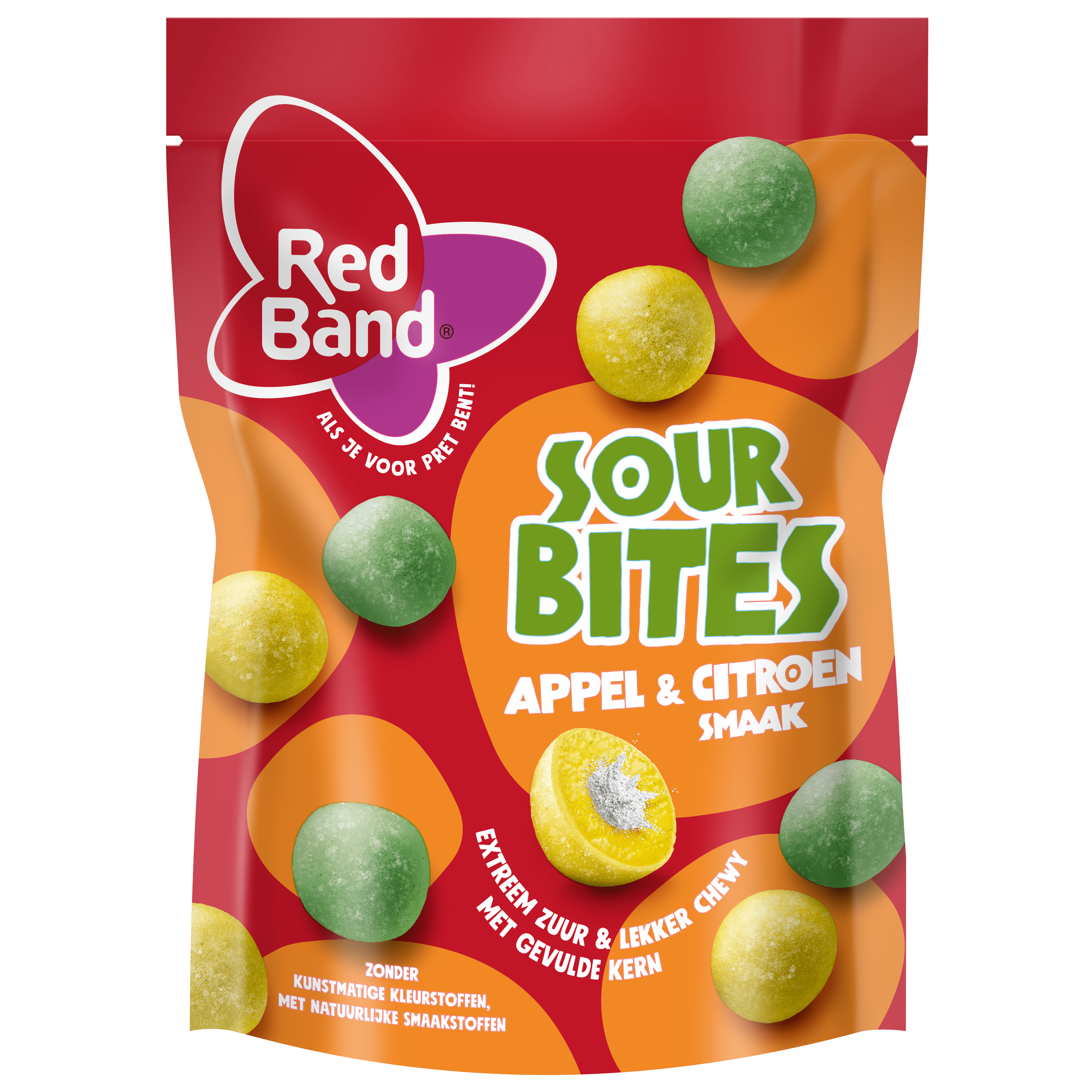 Redband Sour bites appel &amp; citroen Zak 145 g