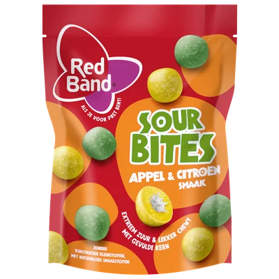 Redband Sour bites appel &amp; citroen Zak 145 g