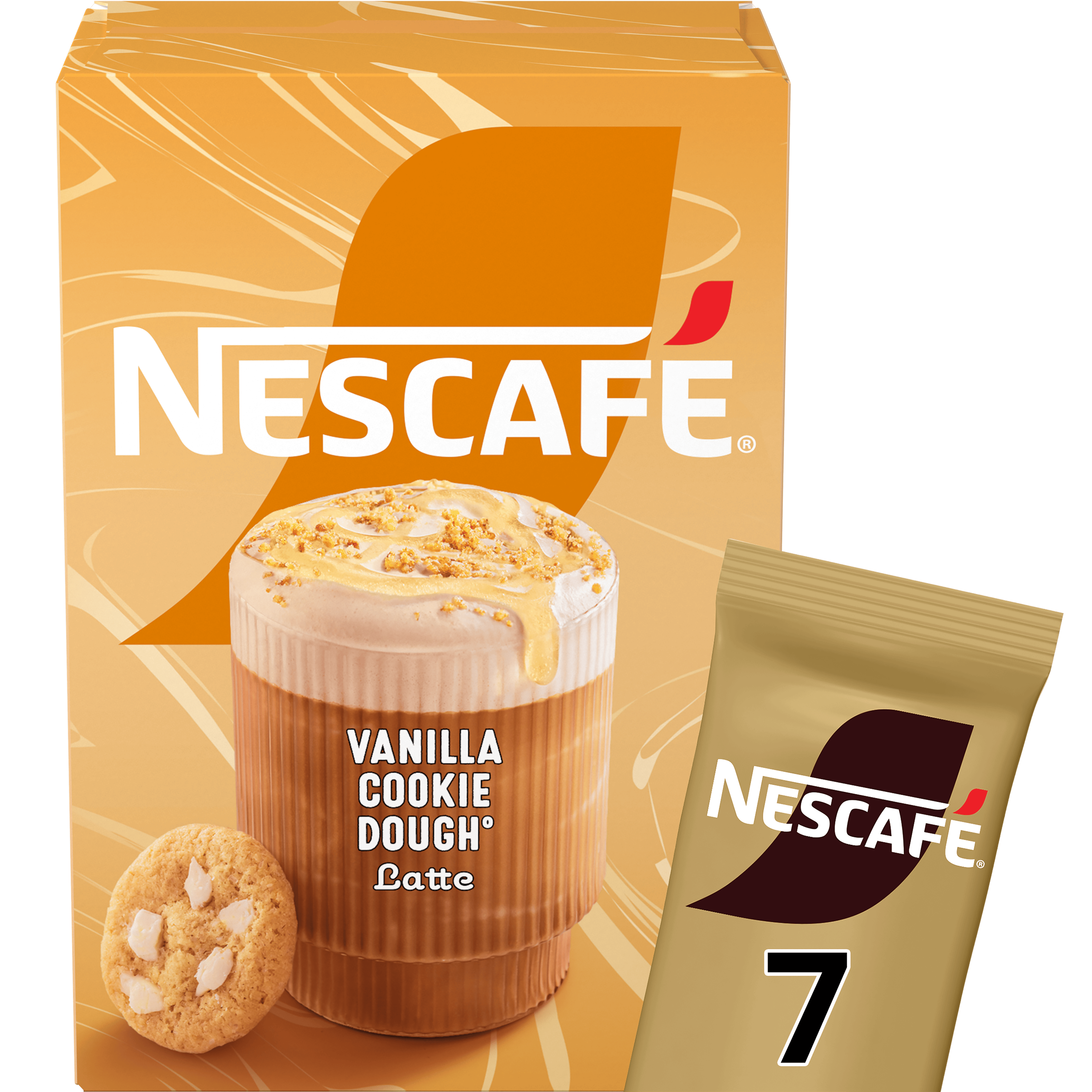 Nescafe Vanilla cookie dough sticks Doos 7 st