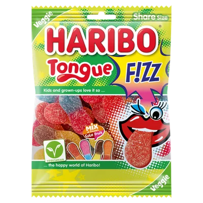 Haribo Tongue F!ZZ Zak 185 g
