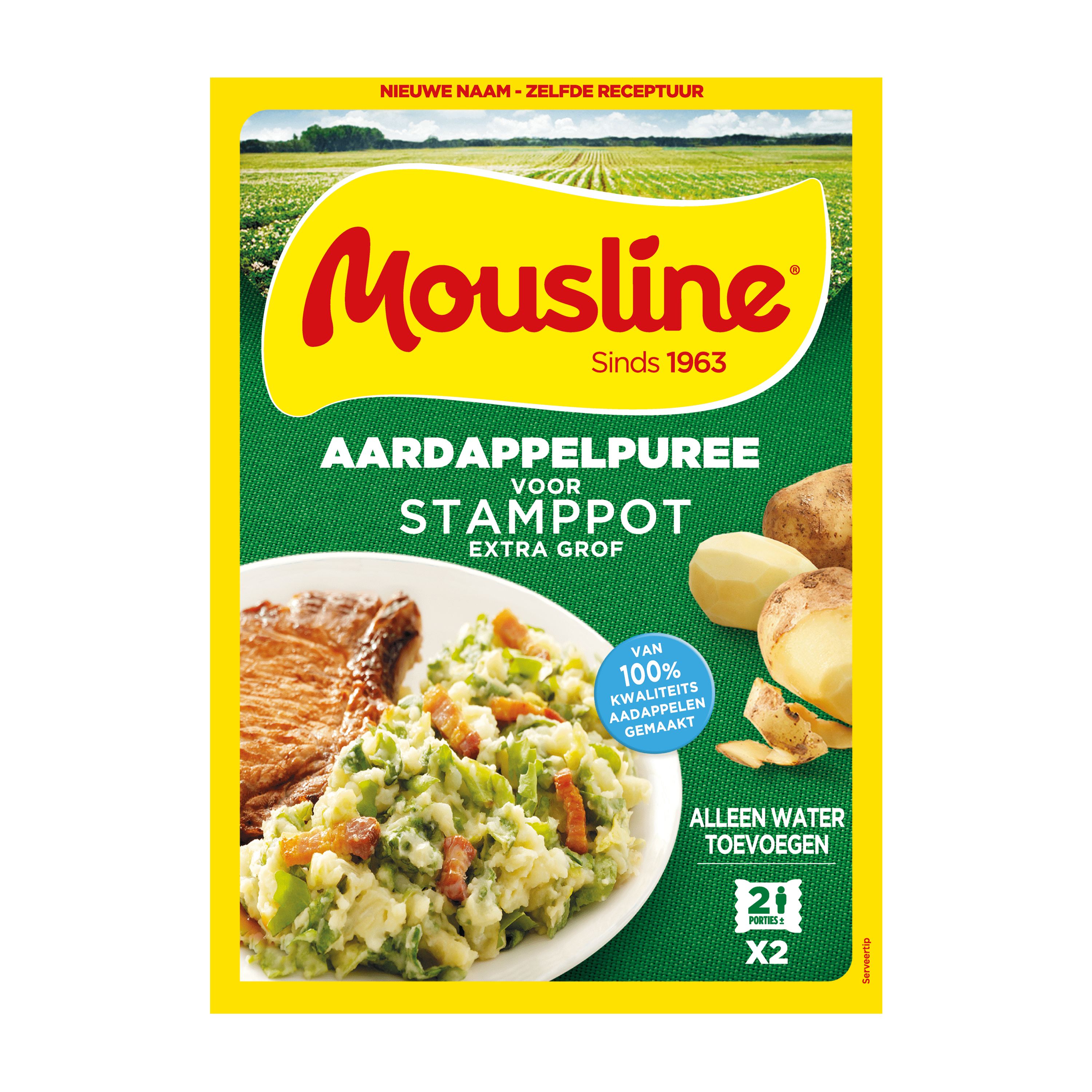 Mousline Aardappelpuree voor Stamppot Doos 230 g