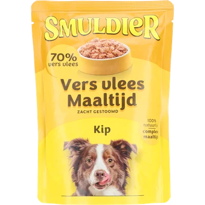 Smuldier Vers vlees brokjes rund met groenten Stazak 300 g
