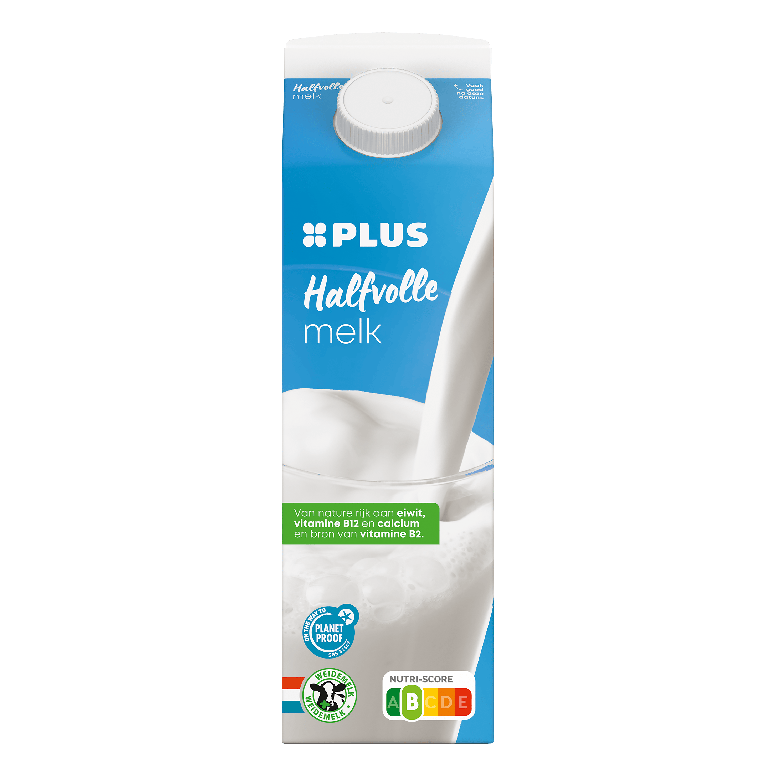 PLUS Halfvolle melk Pak 1000 ml