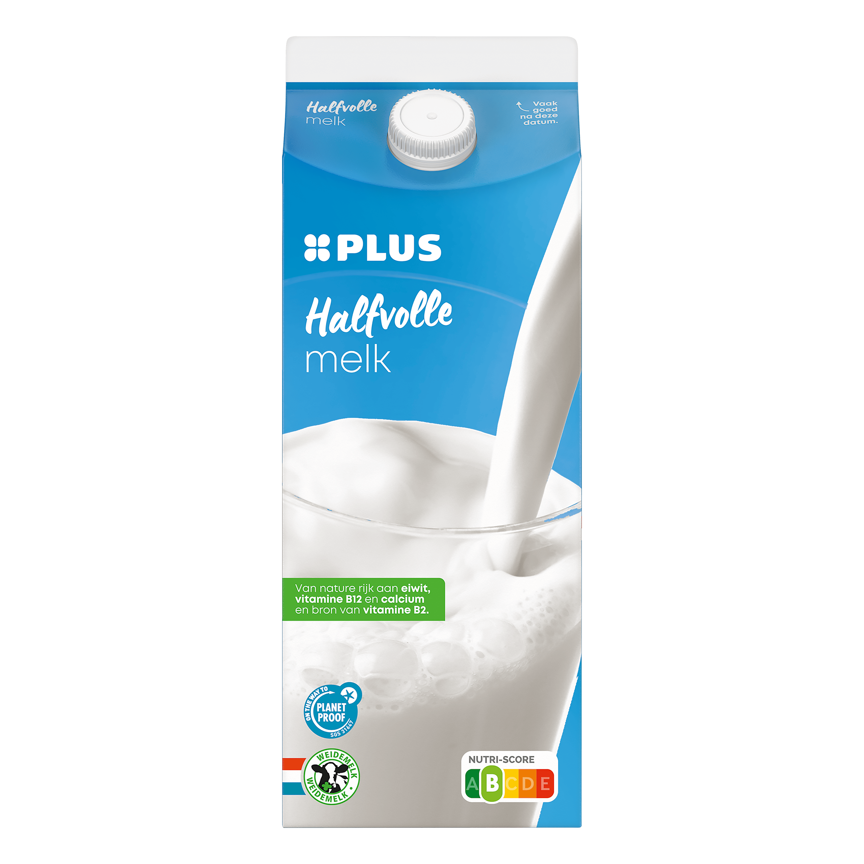 PLUS Halfvolle melk Pak 1500 ml