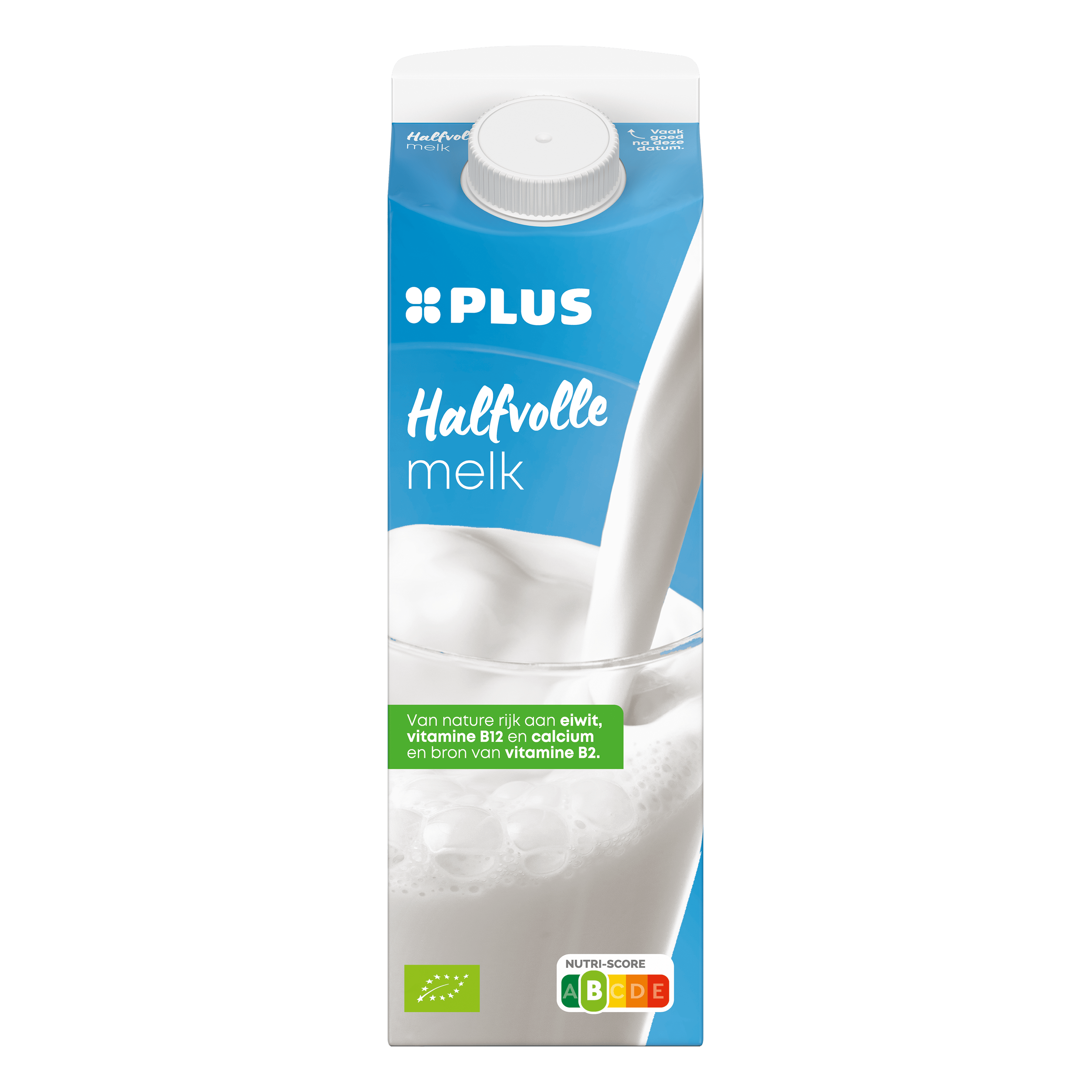 PLUS Halfvolle melk Pak 500 ml