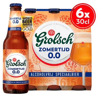 Grolsch Zomertijd 0.0% Set 1800 ml