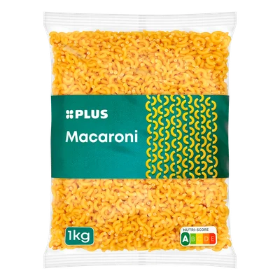 PLUS elleboogmacaroni Zak 1000 g
