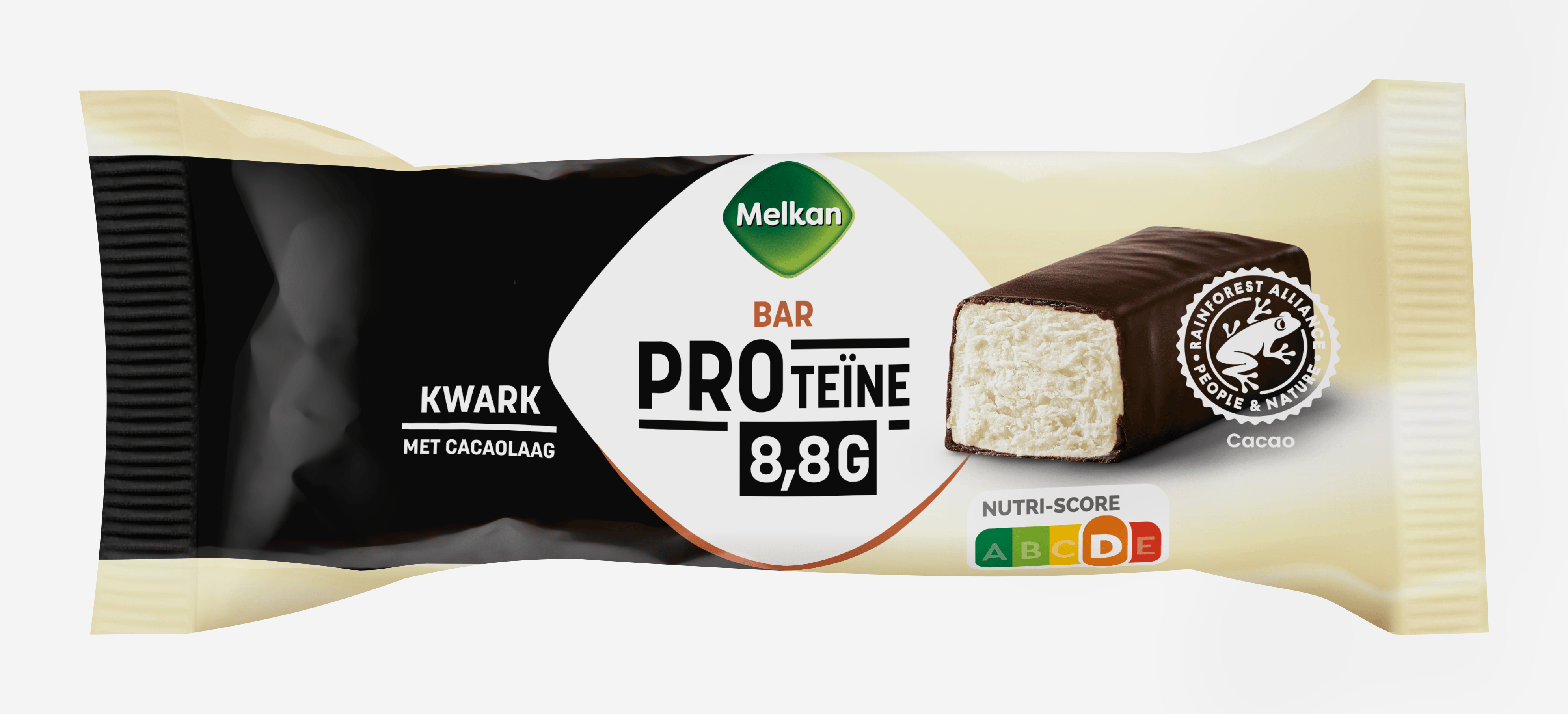 Melkan High Protein Bar Vanille Wikkel 40 g