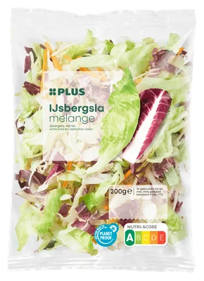 PLUS IJsbergslamelange Zak 200 g