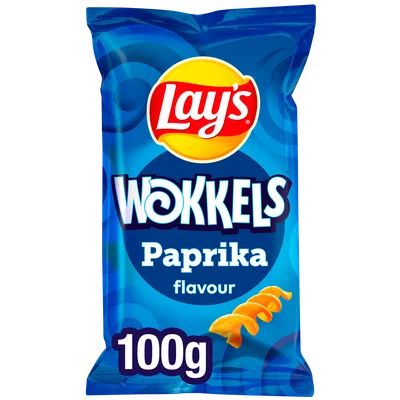 Lays Max Ribbel Chips Paprika Zak 100 g
