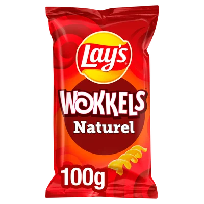Lays Max Ribbel Chips Naturel Zak 100 g