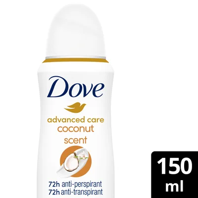 Dove Deospray coconut &amp; jasmine flower Spuitbus 150 ml