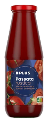 PLUS Passata basilicum Fles 690 g