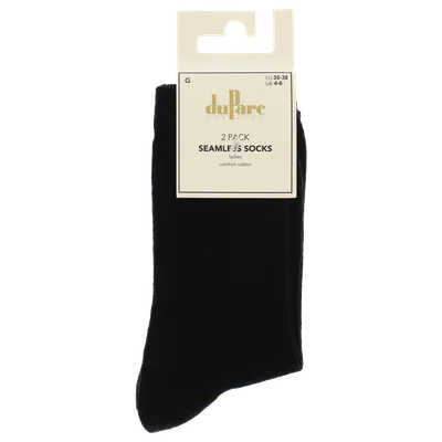 DuParc Damessok zwart 35-38 Uni