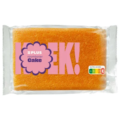 PLUS Naturel cake roomboter Wikkel 450 g