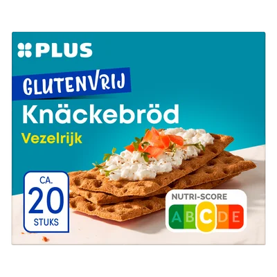 PLUS Glutenvrij knäckebröd Doos 230 g