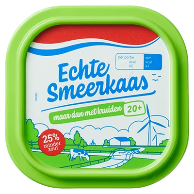 Echte Smeerkaas Kruiden 20+ Kuipje 100 g