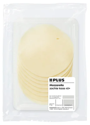 PLUS Mozzarella plakken 160 gram