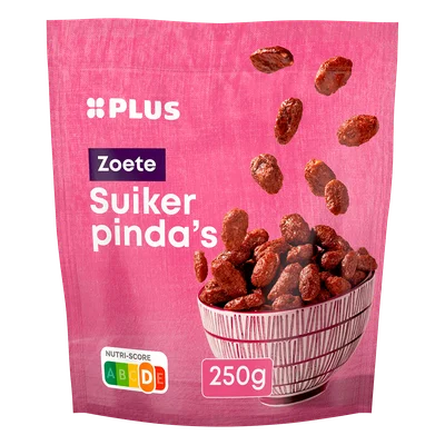 PLUS Suikerpinda's Stazak 250 g