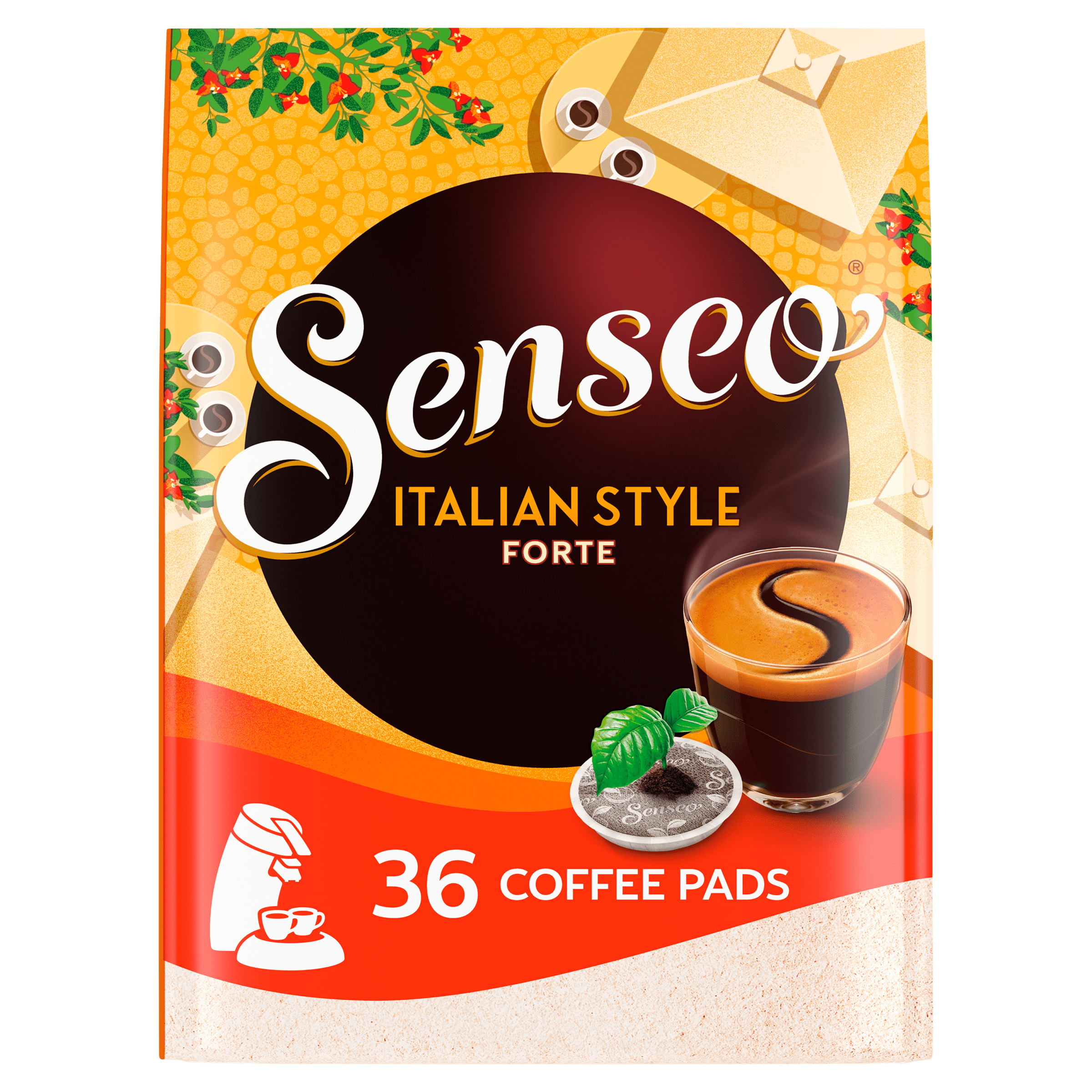 Senseo Italian style forte Zak 36 st