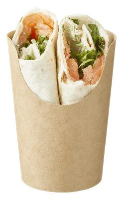Uit de keuken van PLUS Salade gerookte zalm Bakje 455 g