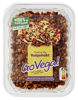 Go Vega Plantaardig rulgehakt Tray 200 g
