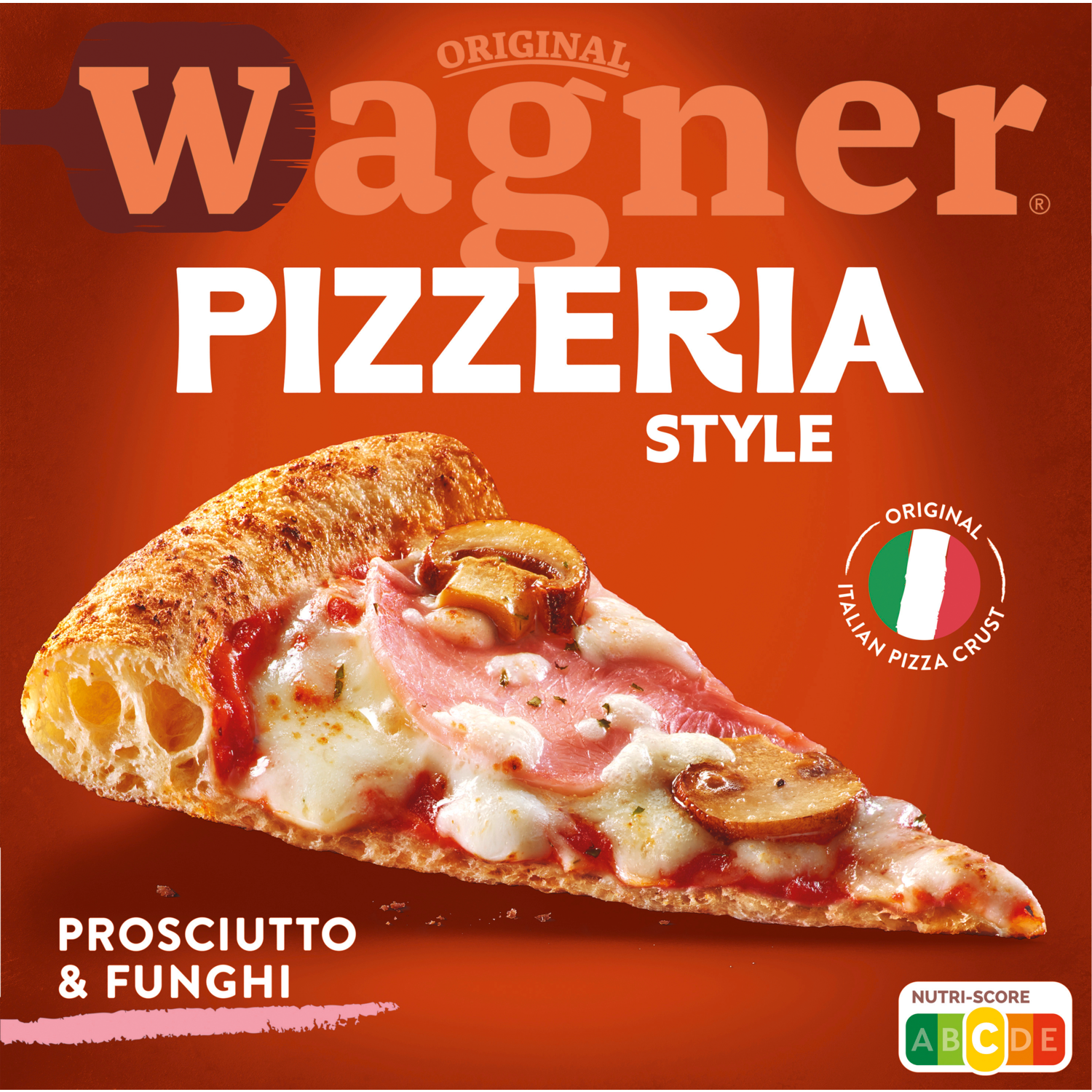 Wagner Pizzeria Style Prosciutto e Funghi Zak 375 g