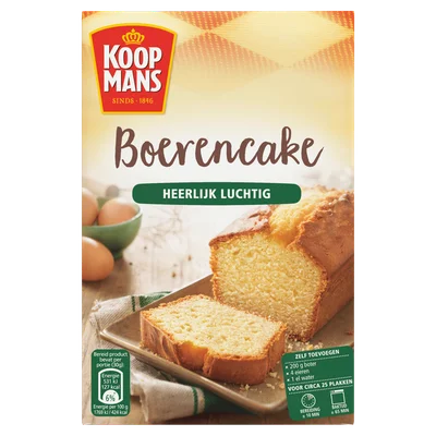 Koopmans Speculaascake bakmix Doos 400 g