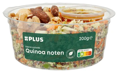 PLUS Kleine salade quinoa noten Bakje 200 g
