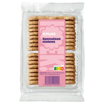 PLUS Speculaasmolens Zak 380 g