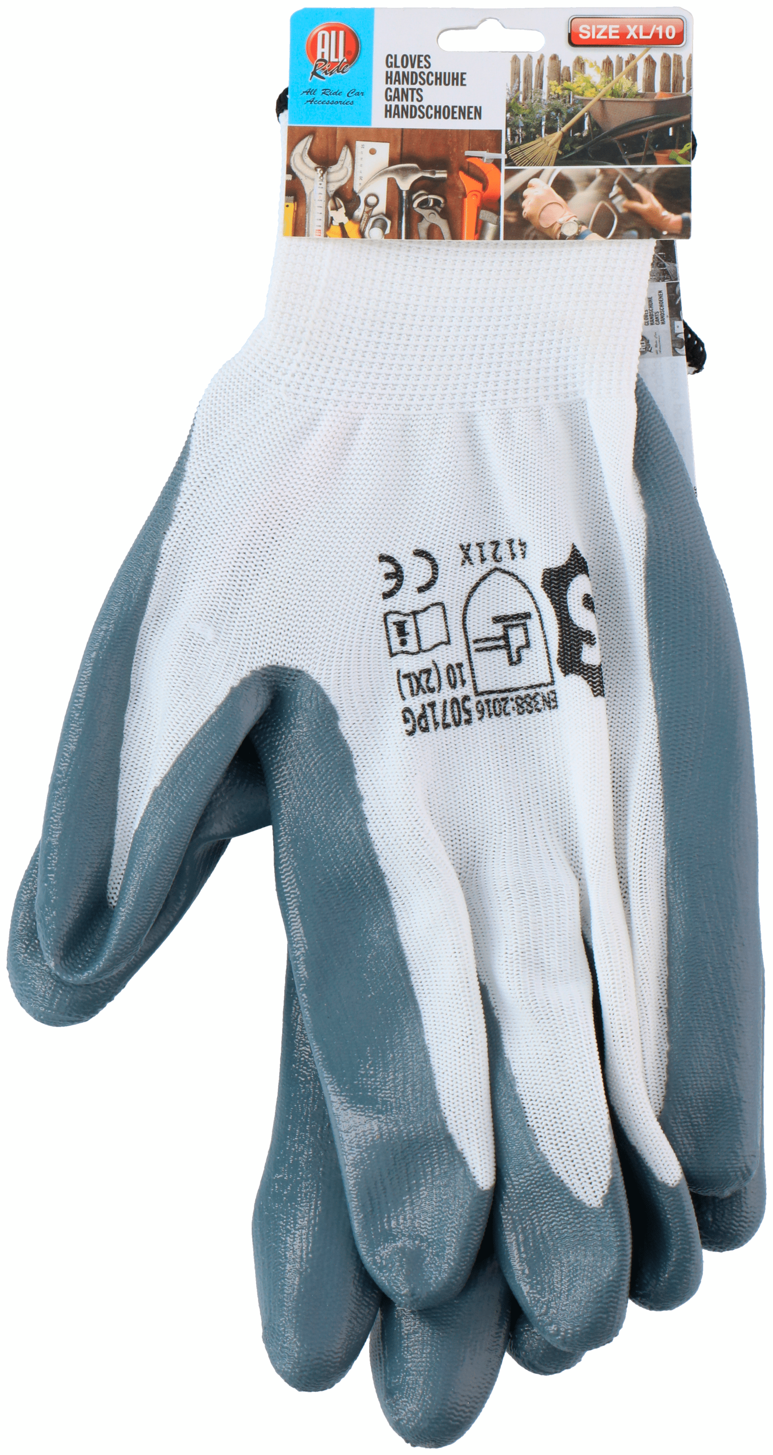 All Ride Handschoenen XL Kaart 2 st