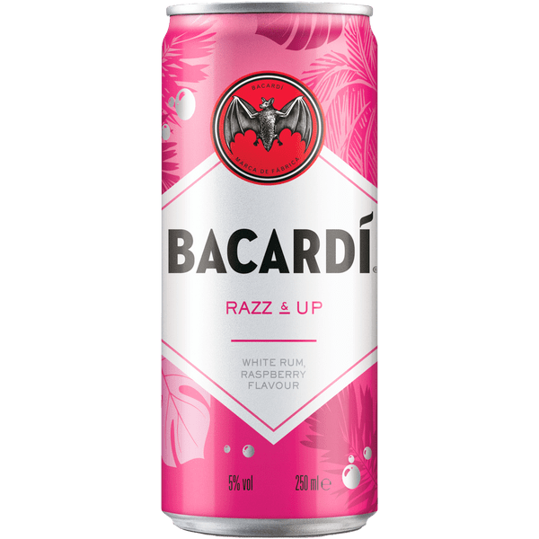 Bacardi Razz &amp; Up Blik 250 ml