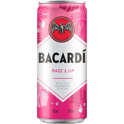 Bacardi Razz &amp; Up Blik 250 ml