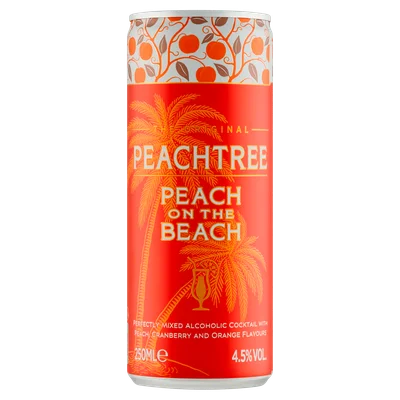 Peachtree Fizzy Blik 250 ml