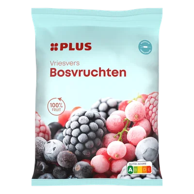 PLUS Bosvruchten Zak 750 g