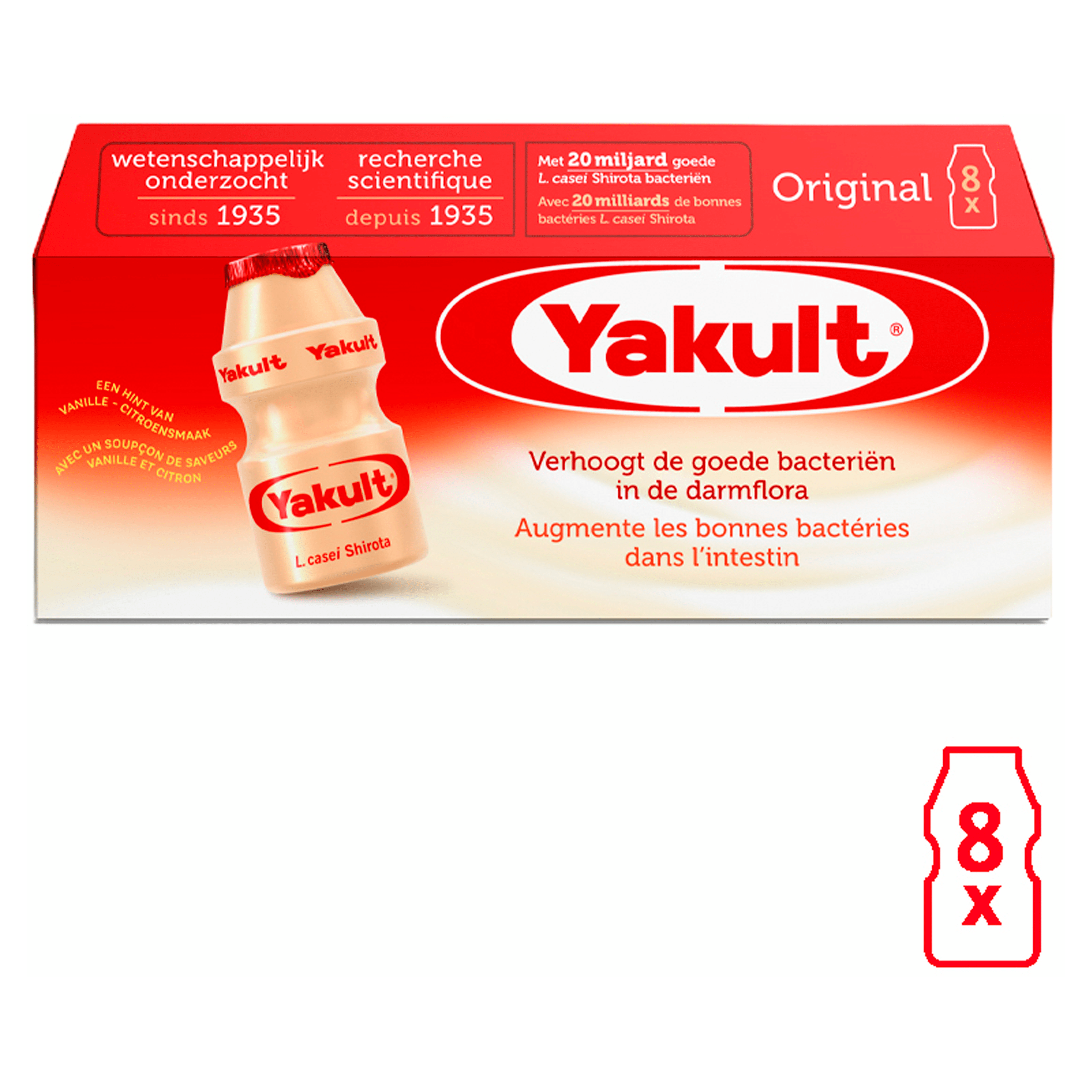Yakult Drink original 8-pack Doos 520 ml