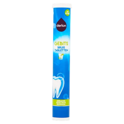 Derlon Gebitsbruistabletten Koker 102 g