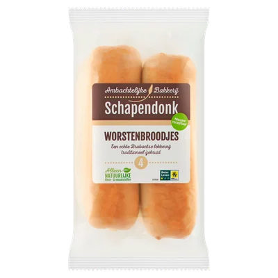Schapendonk Saucijzenbroodjes Zak 360 g