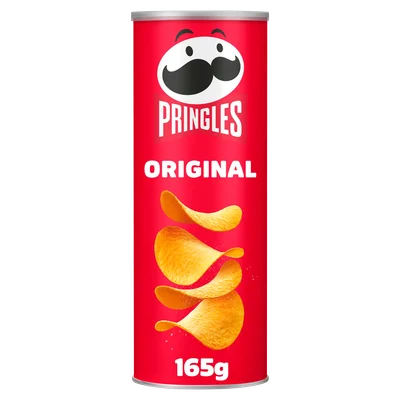 Pringles Chips Original Naturel Koker 165 g
