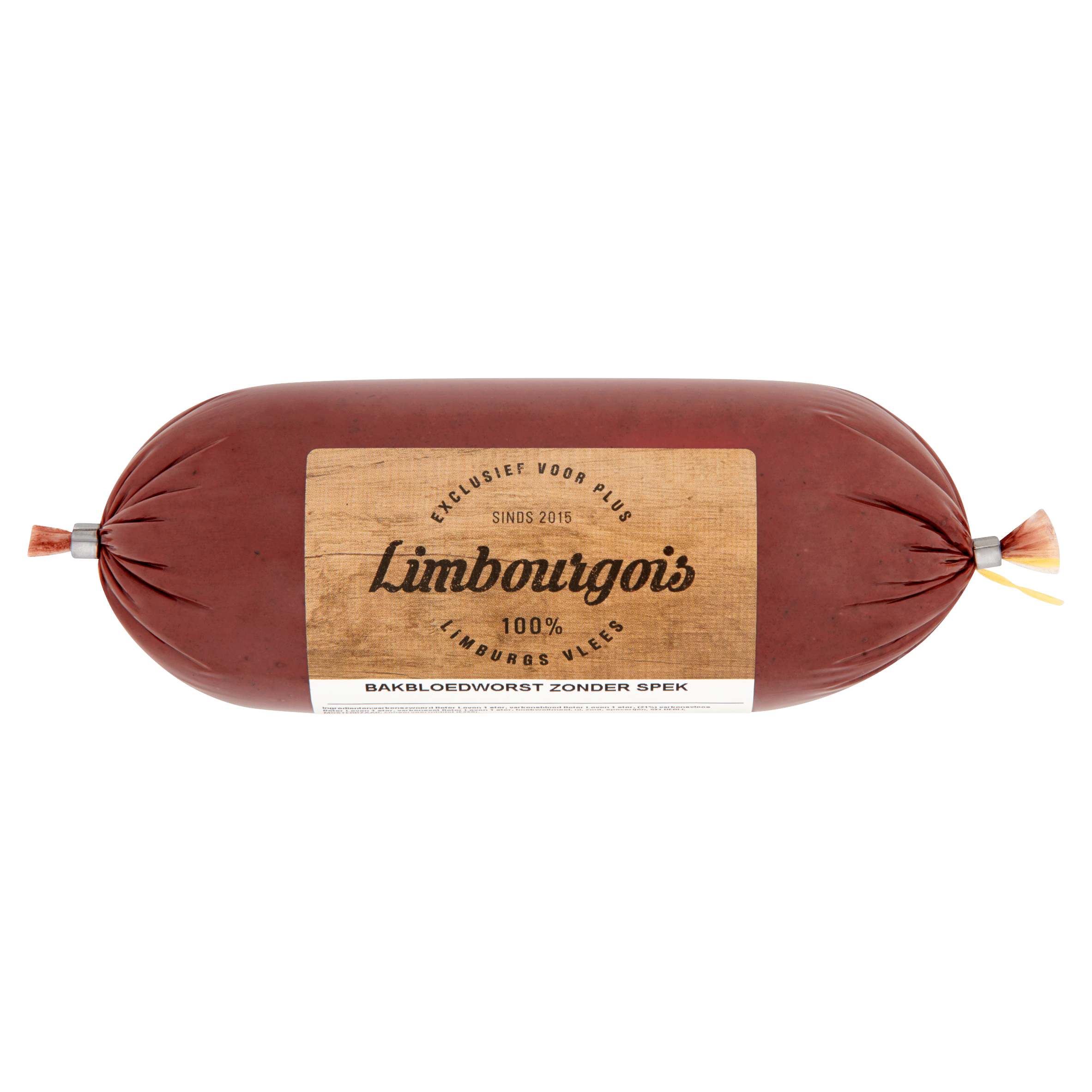 Limbourgois Bakbloedworst zonder spek Stuk 400 g