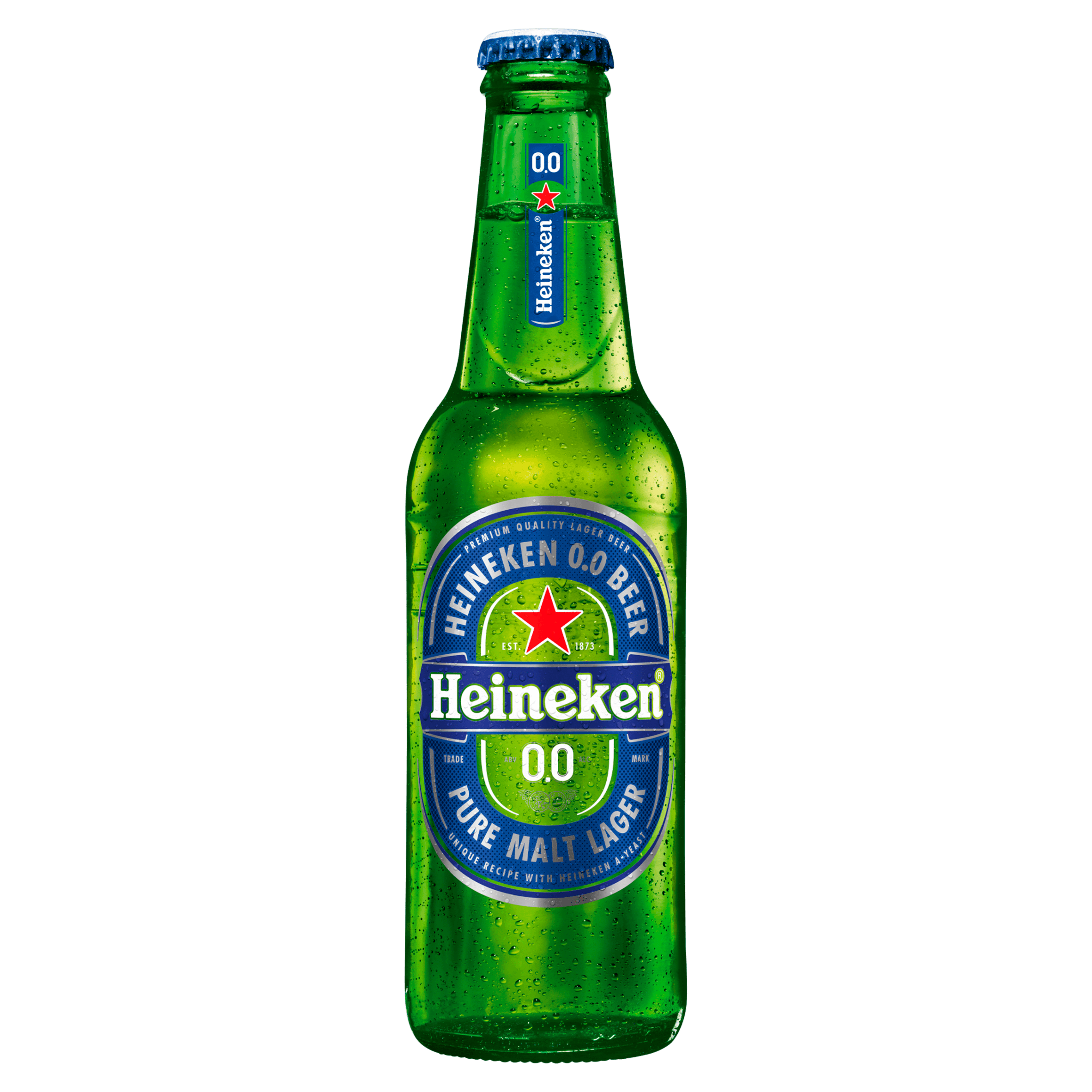 Heineken Premium pilsener 0.0 bier fles Fles 300 ml