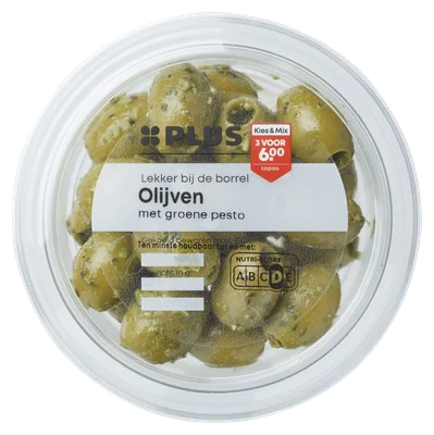 PLUS Olijven pesto Kuipje 120 g